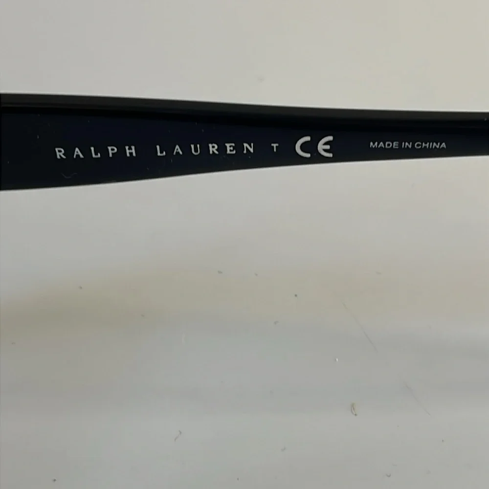Ralph Lauren eyeglass frames with case. Frames only. Style RL6126B. Color: black